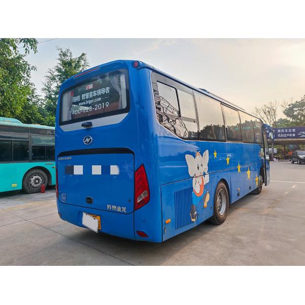 Euro 5 LHD Second Hand Buses And Coaches HIGER Diesel Used Bus 38 Seats