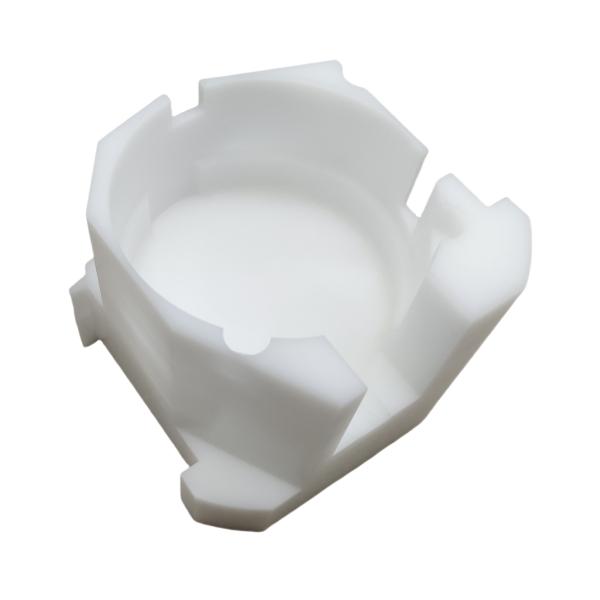 Maquinaria piezas mecanizadas CNC resistente al desgaste con nylon blanco puro