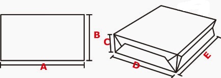 High Speed KFC Food Paper Bag Making Machine Automatic 180 - 430mm Width