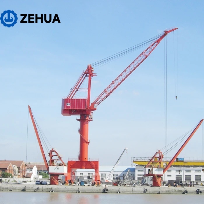 10-35 Ton Mobile Harbour Portal Crane 45m Span MQ Port Pedestal Crane China Manufacturer with CE ISO Certification