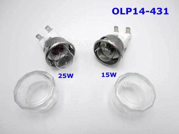 Stainless Steel / Copper Oven Lamp Holder OLP14-431 15w / 25w For Electrical