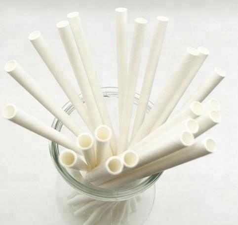 6mm Diameter Kraft Paper Sucker Straws for Lollipop Drinking Natural and Biodegradable