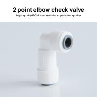Pièces de filtre à eau certification ROHS L Pipe connecteur rapide 1/4