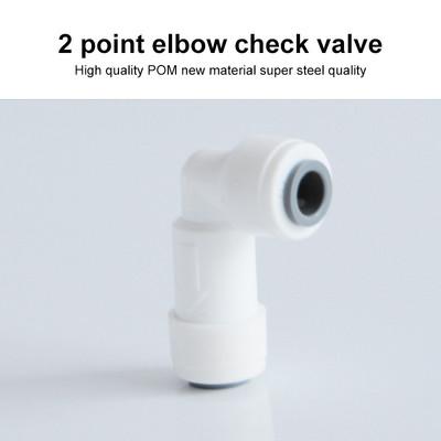 Water Filter Parts Certification ROHS L Pipe Quick Connector 1/4 Thread Tube