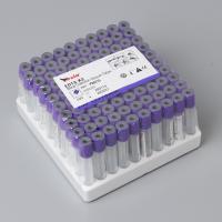 13*100 mm Tube à vide pour le prélèvement sanguin avec anticoagulant pour le prélèvement sanguin, additif EDTA K3 pour le prélèvement sanguin constant