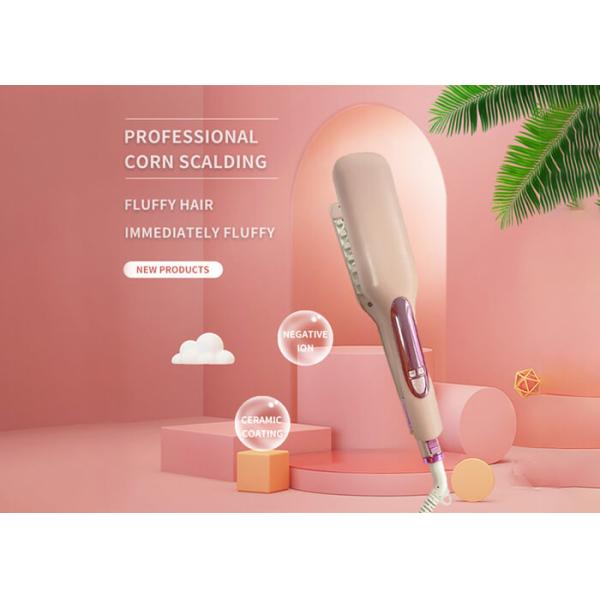 1/2 Inch Ceramic Volumizing Flat Iron With LCD Display