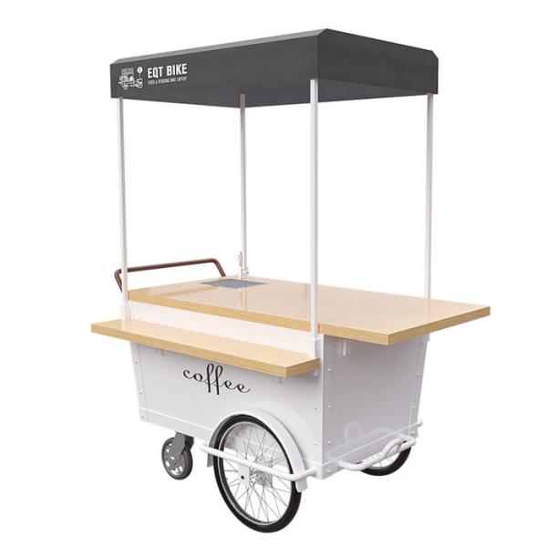 300KG Load Capacity Bicycle Push Cart High Strength / Hardness Steel Frame