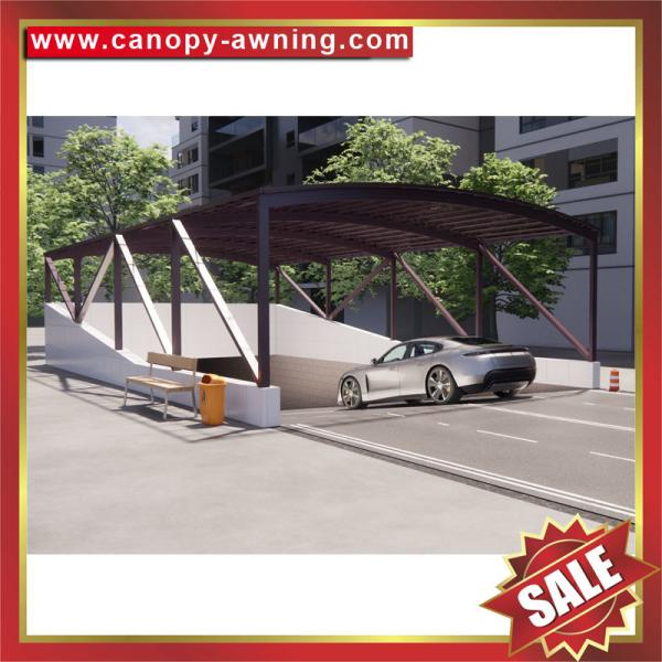high quality corridor walkway passage canopy awning shelter cover with aluminum framework and polycarbonate sheet