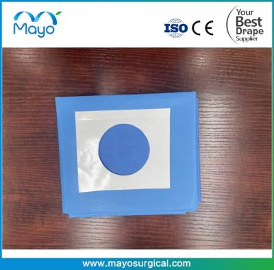 Non Woven Fabric Disposable Impervious EO Sterile Fenestrated Surgical Drape With Hole