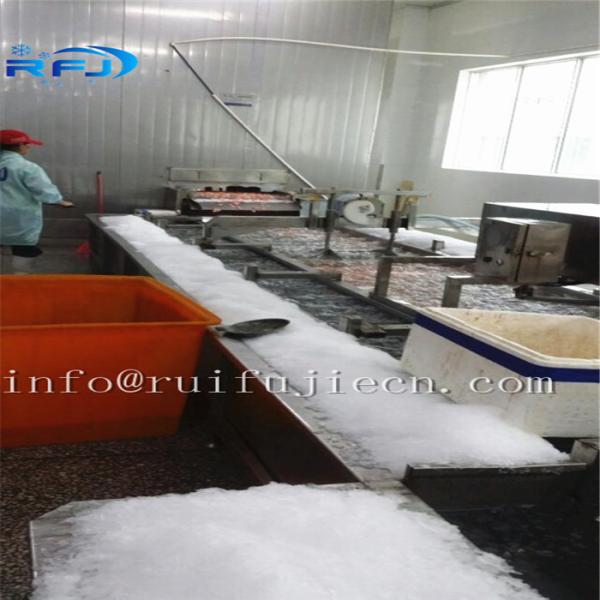 Máquina de hielo de escayola industrial 3 toneladas 380V / 50HZ Bock / / Copeland compresor