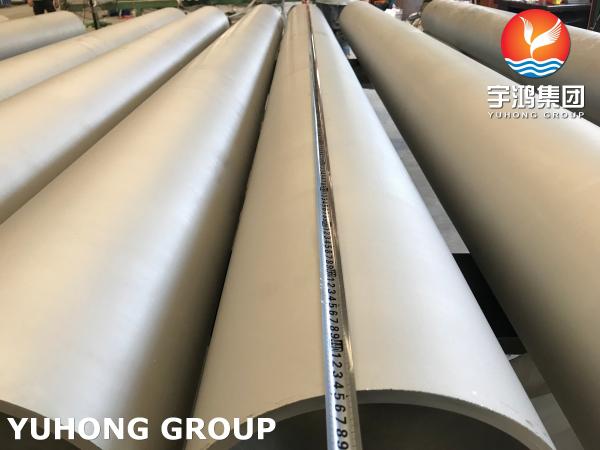 JIS G3459 SUS304 Stainless Steel Seamless Pipe Large Diameter