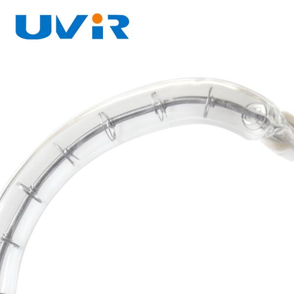 UVIR Quartz Ring Infrared Lamp 39-606mm 55-575V White Reflector