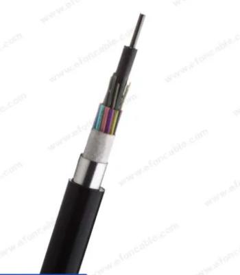 24 Core Outdoor Armored Fiber Optic Cable Flame Retardant GYTZA33