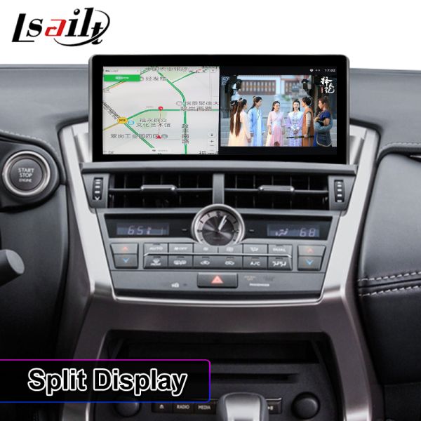 Lsailt Android Carplay Multimedia Interface Screen for 2014-2017 Lexus NX Knob NX200t NX300h
