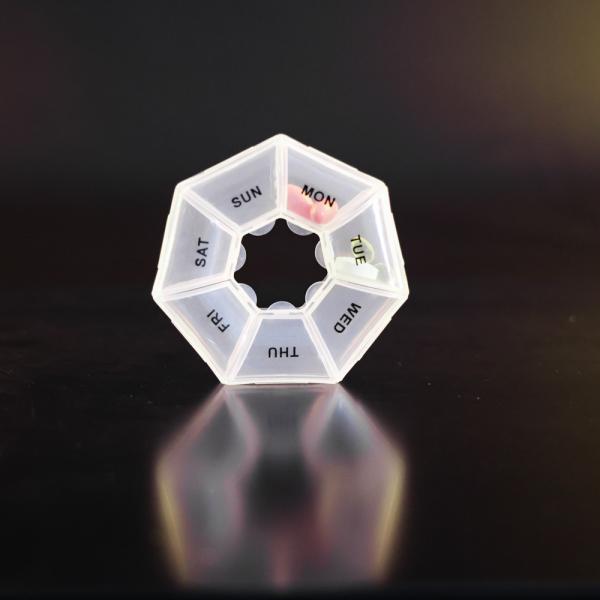 Организатор коробки таблетки JiAn Лекарство таблеток фабрики сразу портативные & организатор коробки таблетки держателя витаминов