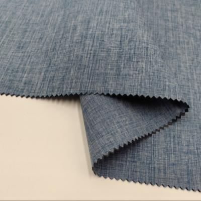 75D*150D 300D 100% polyester Tissu cationique MOQ 1000 mètres avec revêtement PVC