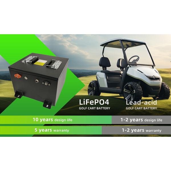 36V 100Ah литий LiFePO4 батарея для гольф-кареты для автомобилей клубов
