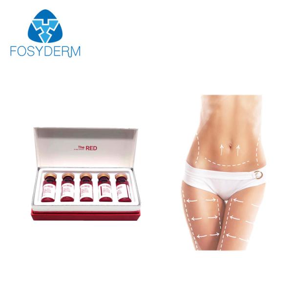 Красная ампула липолитическая растворяет жирные пробирки впрыски 5*10ml