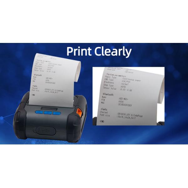 Принтер с 0,96 дюймовым OLED-дисплеем и регулируемым бумажным модулем