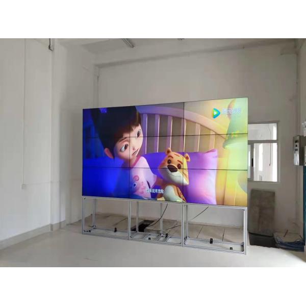 Indoor Narrow Bezel 49inch LG 3x3 Video Wall LCD Video Monitor Ultra Thin Bezel Video Wall