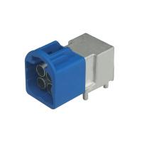 HFM des véhicules à moteur Mini Fakra Connector 4 Pin Quad Code C à angle droit pour la carte PCB