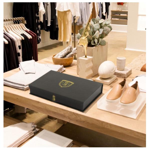 T Shirt Apparel Packaging Box Eco Friendly Sustainable Apparel Paper Box