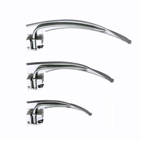 Medical Hospital Surgical Equipment Optical Fiber Laryngoscope Set Fiber Optic Anesthesia Laryngoscope For Adult