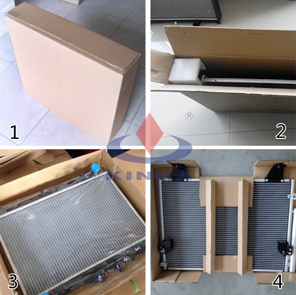 High performance Aluminium Automobile Vectra Radiator parts for cars