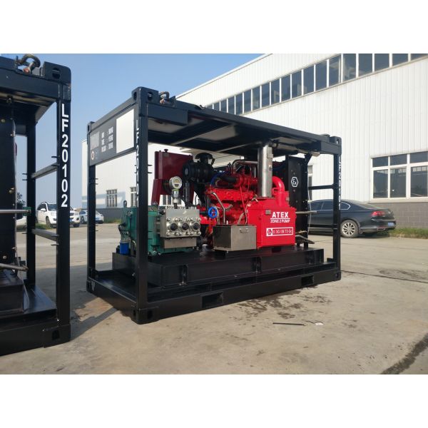 Diesel Engine ATEX Zone 2 High Pressure Cleaner With DNV Lifting Frame Explosion Proof