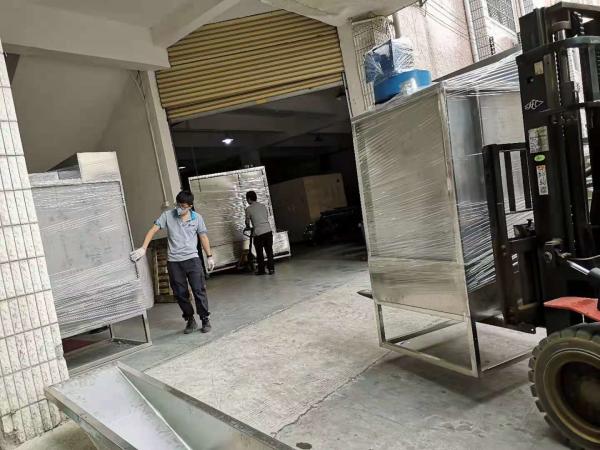 Hybrid Type SUS304 Water Curtain Spray Booth Stainless Steel ISO9000