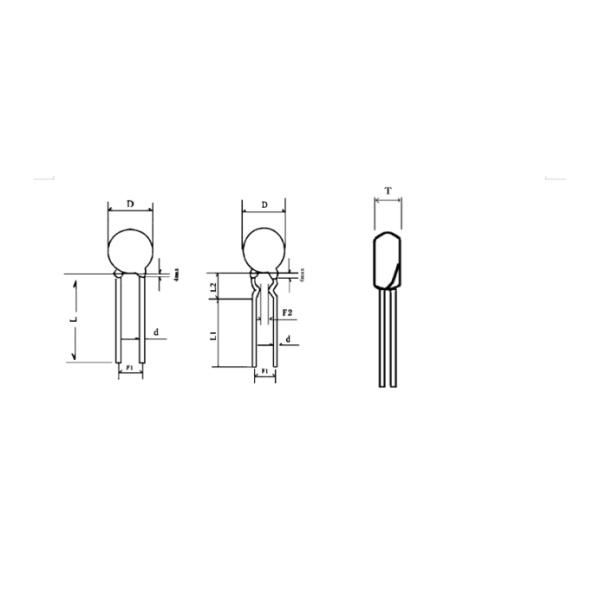 MF72  3D-25 Power NTC Thermistor 3 Ohm 9A 25 Mm Suitable For High Power Supply Surge Current Suppression