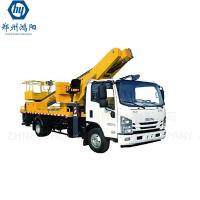 Automobile Type Hydraulic Aerial Cage Aerial Work Trucks Vehicle