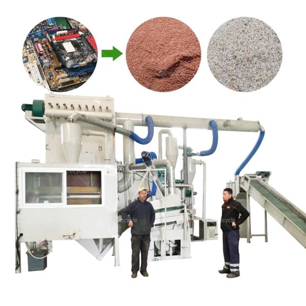 Motherboard Refining System Circuit Board Stripping Machine and for E Waste Treatment
