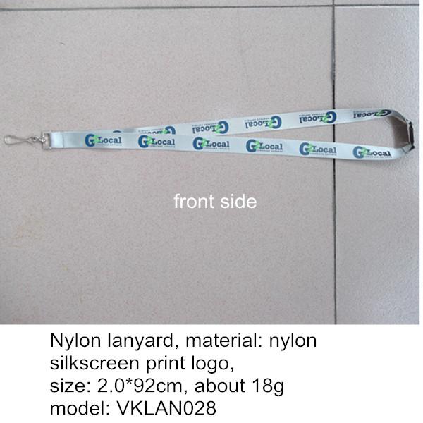 Great value custom logo nylon lanyards,China lanyard factory for exquisite nylon lanyards