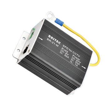 雷 RJ45 サージプロテクター 雷シールド ギガビットネットワーク サージ保護 電源ディフェンダー アレスター