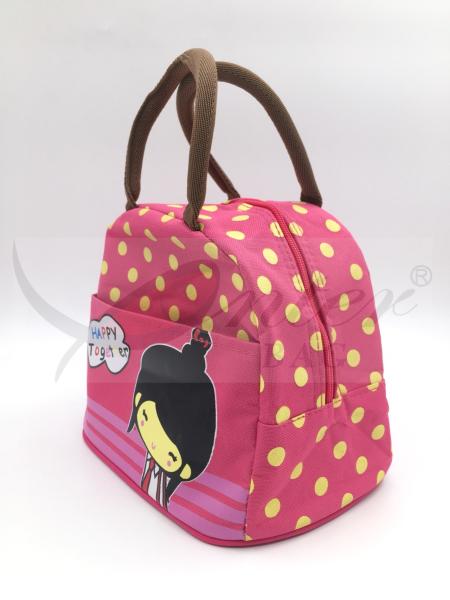 Easily Carry Ladies Lunch Bags , Neoprene Cooler Bag To Keep Food Warm
