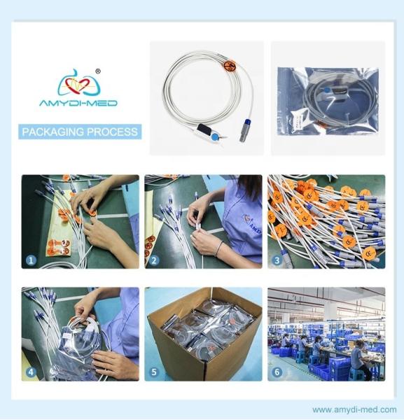 Medical Ear Probe Pulse Oximeter Surgical Supplies Eco Friendly Customizable