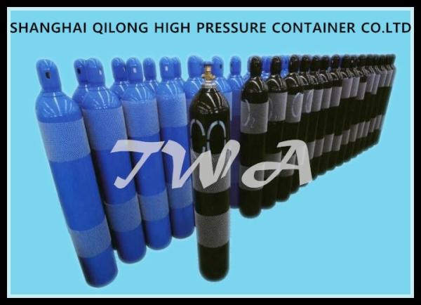 50L Industrial Oxygen Welding Cylinder , Fresh Keeping N2 Gas Cylinder TWA 63kg