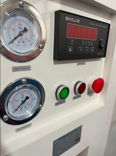 200kPa -  600kPa Nitrogen Generation Unit Manual Control Nitrogen Making Machine