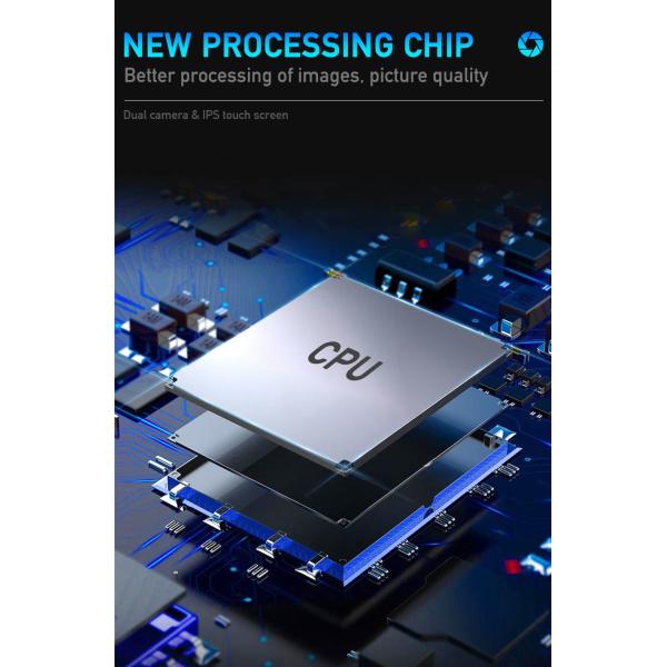 Автомобильный видеорегистратор SONY IMX335 2K Dash Cam Ultra HD с двумя объективами 3,16 дюйма