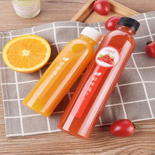 Hot Transfer Printing 250ml Empty Tea Juice Bottles