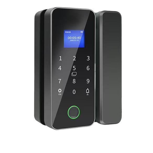 Cerradura de puerta digital electrónica inoxidable Plata / Negro TTlock Cerradura inteligente digital lateral