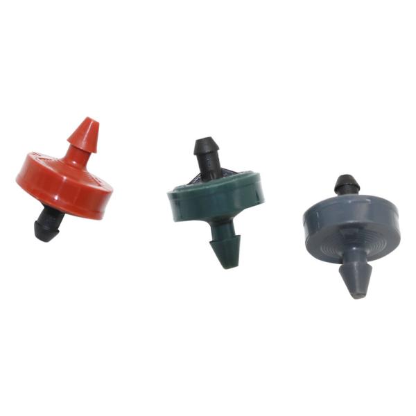 1/4'' Connection Size Watering System Drippers With Pressure Compensation