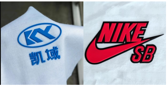 Temperature Controlled Rubber Silicone Embossing Machine For Fabric Label Production