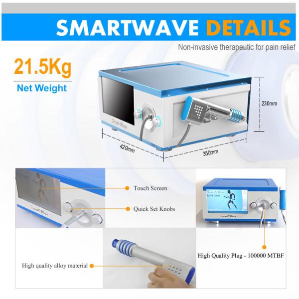 Patellar Tendonitis Treatment Shockwave Therapy Equipment With 8 Preset Protocols