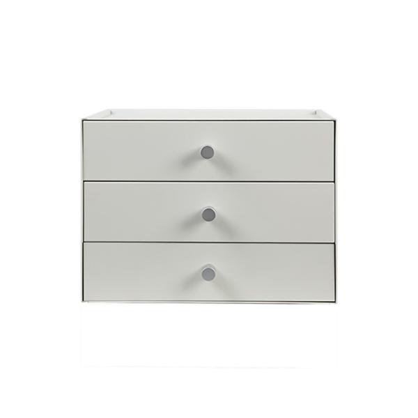 Drawer Metal Makeup Organizer Box Steel Sundry Storage Case