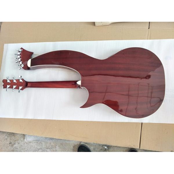 20 Strings Double Neck Acoustic Harp Guitar with EQ