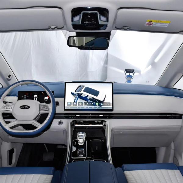 JAC Ruifeng RF8 PHEV 1.5T 150KM MPV 5 Doors 7 Seats Car With Manual Copilot Seat Adjustment