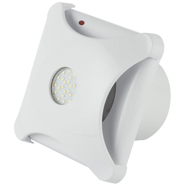 Ventilador de fluxo axial montado na parede para ventilação de escape do extractor de fumaça Cfm do banheiro