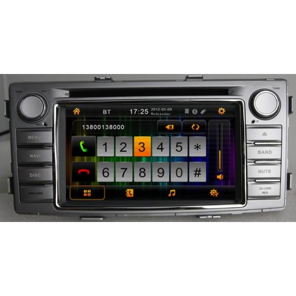 Car gps systems TV bluetooth iPod for Toyota Hilux 2012 with 3D rotating user interface OCB-6230